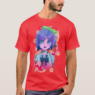 Camiseta Japón Anime Mask KitsunStyle Samurai Oni Katana