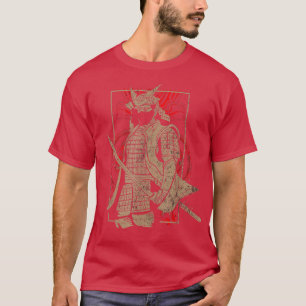 Camiseta Japón: Armada Samurai Katana espada Bushido japoné