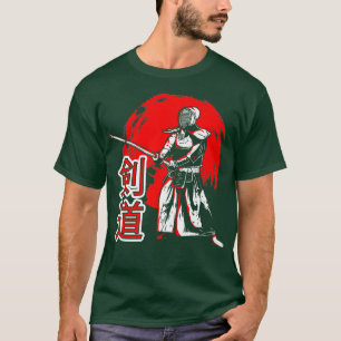 Camiseta Japón: Artes marciales kendo guerrero luchador jap
