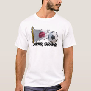 Camiseta ¡Japón, Bravo! Fútbol Alegre