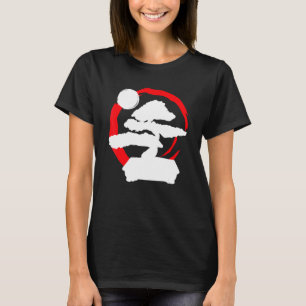Camiseta Japón Budista Bonsai cultura japonesa Bonsai Tre
