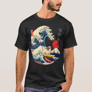 Camiseta Japón Chin japonés Kanagawa Wave Surf Loyal Do