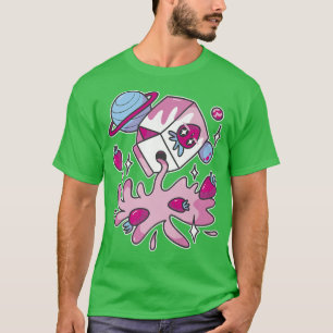 Camiseta Japón: Dulce del espacio de cartón de batido de le