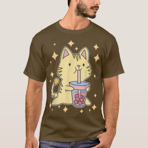 Camiseta Japón dulce Otaku Harajuku Neko Anime Manga Kitten