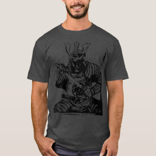 Camiseta Japón: El arte de los guerreros samurai japoneses 