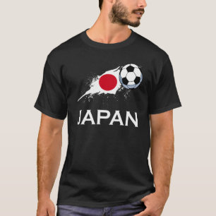 Camiseta Japón: Equipo de fútbol pelea a jugador patriótico