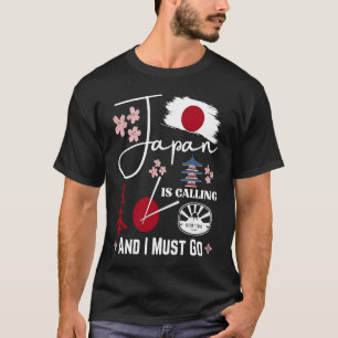 Camiseta Japón está llamando y debo ir por Japan Aestheti