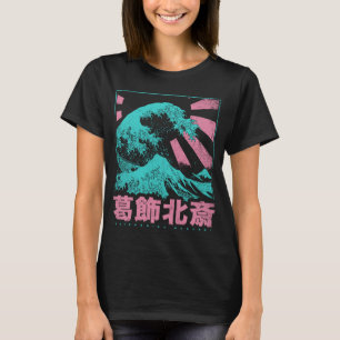 Camiseta Japón Estética Hokusai Japón Gran Ola de Ka