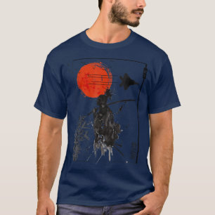 Camiseta Japón Estético Samurai Coreano Vaporwave Cloes S