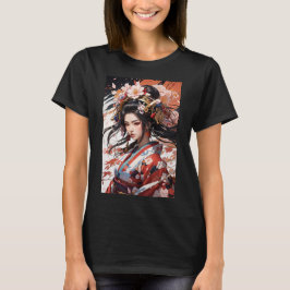 Camiseta Japón feudal Onna-Bugeisha Tee!