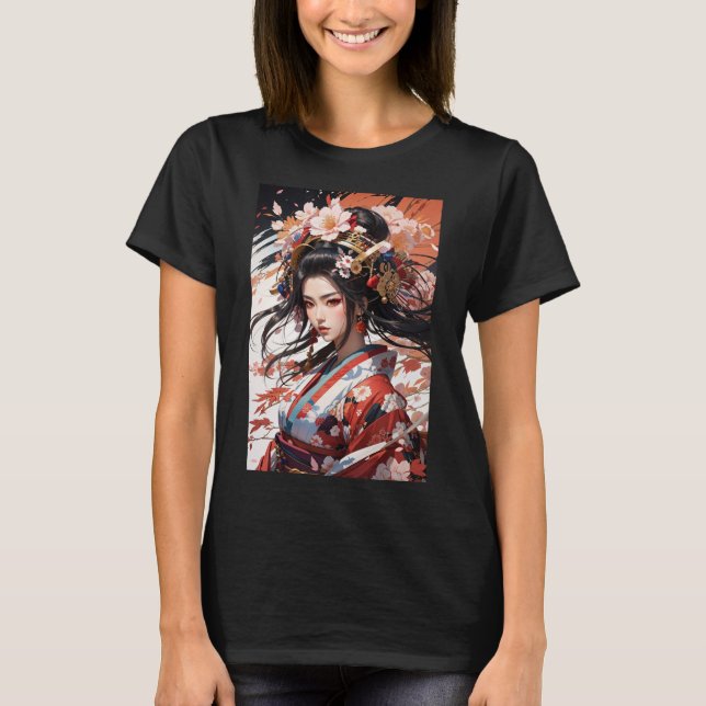 Camiseta Japón feudal Onna-Bugeisha Tee! (Anverso)
