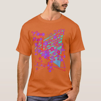 Camiseta Japón Flor Sakura Vaporwave 80's Cherry de arte re