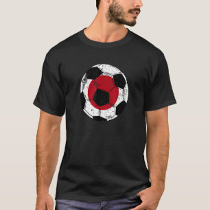 Camiseta Japón: Fútbol Bandera de Japón