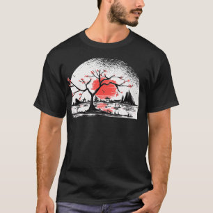 Camiseta japón garden torii japanese samurai