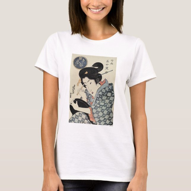 Camiseta Japón: Geisha del capital del este (Anverso)