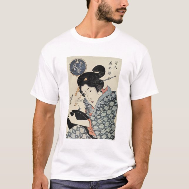 Camiseta Japón: Geisha del capital del este (Anverso)