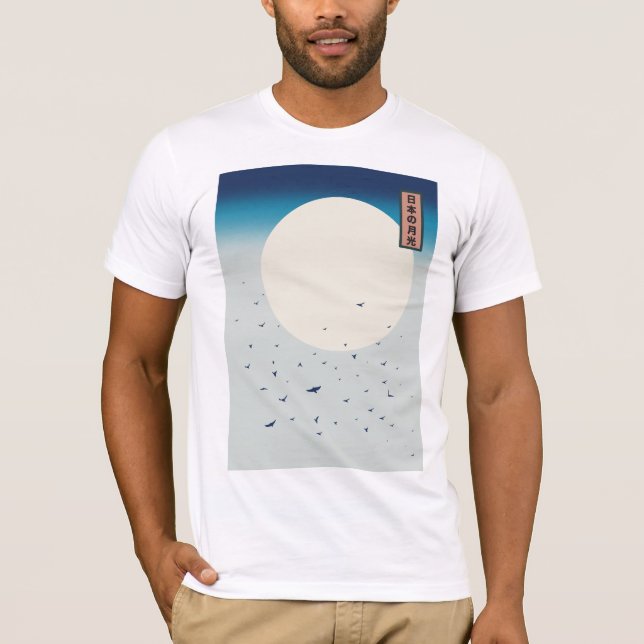 Camiseta Japón golondrinas de luz de luna (Anverso)