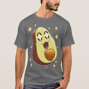 Camiseta Japón gráfico Cute Kawaii Anime japonés Aguacate M