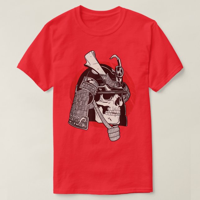 Camiseta Japón Guerrero Samurai código Bushido espadas japo (Diseño del anverso)