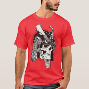 Camiseta Japón Guerrero Samurai código Bushido espadas japo