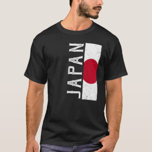Camiseta Japón Herencia de país Apoya Bandera Japonesa