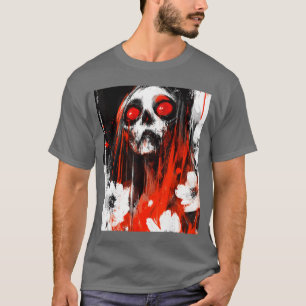 Camiseta Japón Horror Anime Manga Japonés Espeluznante Kawa