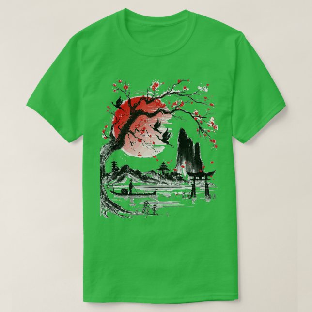 Camiseta Japón japonés (70)  (Diseño del anverso)