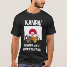 ¡JAPÓN Kanpai! Salud! Brewtiful Beer T-Shirt