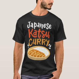 Camiseta Japón Katsu Curry Alimentos de Japón