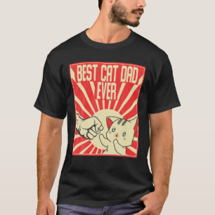 Camiseta Japón Kawaii Cats es el mejor gato viejo jamás ret