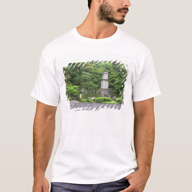 Camiseta Japón, Kioto, Jardín de Piedra Scilante (Anverso)