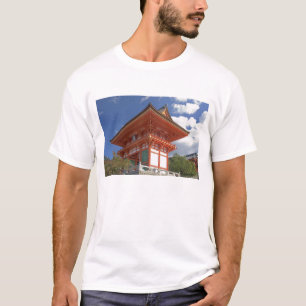 Camiseta Japón, Kioto, portada del templo en llamas
