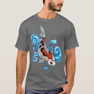 Camiseta Japón Koi Fish Tattoo Japonés