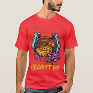 Camiseta Japón Koi Fish Tattoo japonés522