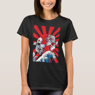 Camiseta Japón Koi - Florecimiento de cerezo de pescado jap