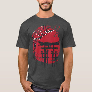 Camiseta Japón: La cultura asiática se pone roja el sol Sam