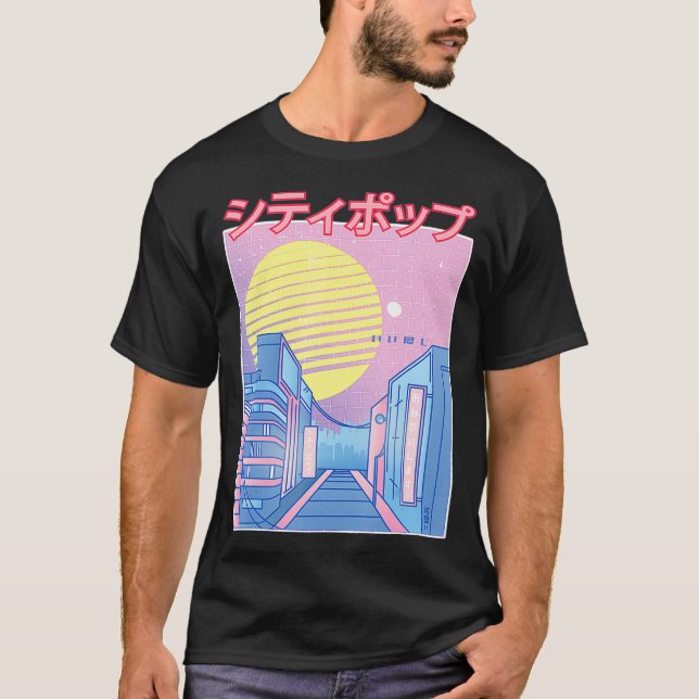 Camiseta Japón: La música anime japonesa Kawaii de los años (Anverso)