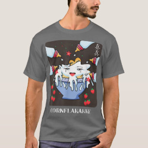 Camiseta Japón Manga Anime traviesa Pun Foodie Otaku Cornfl