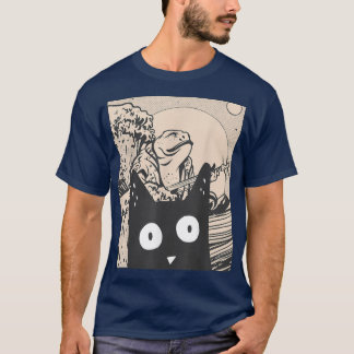 Camiseta Japón Manga Harajuku Otaku Arte gráfico Frog Wa