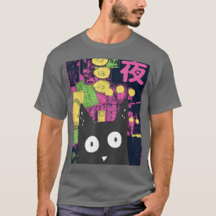 Camiseta Japón Manga Harajuku Otaku Material gráfico urbano