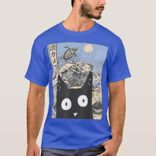Camiseta Japón Manga Harajuku Otaku tortuga de arte gráfico