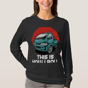 Camiseta Japón Mini Camión Kei Auto Cab Over Compact 4wd de