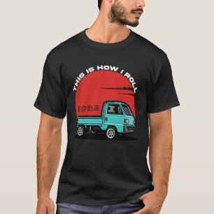 Camiseta Japón Mini Camión Kei Auto Cab Over Compact 4wd de