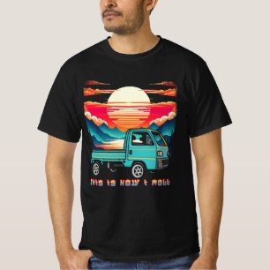 Camiseta Japón Mini Camión Kei Auto Cab Over Compact 4wd de
