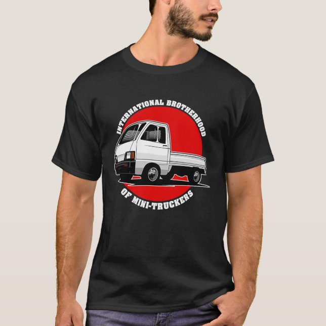 Camiseta Japón Mini Camión Kei Car 4wd Off Road Dad Camión (Anverso)