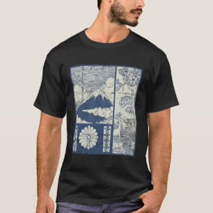 Camiseta Japón Otaku Japón cerezo sakua florece Mt Fuji