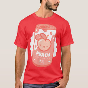 Camiseta Japón Peach Soda Can Anime Ota
