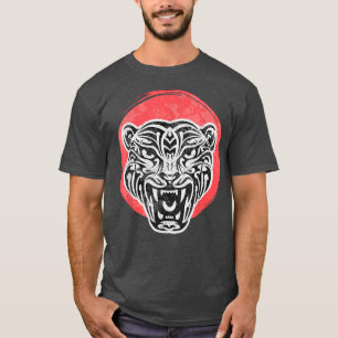 Camiseta japón Sakura Cherry Blossom Tiger japonés