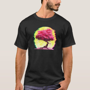 Camiseta Japón Sakura Cherry Blossom Vaporwave Japan Aes