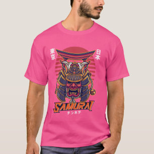 Camiseta Japón Samurai Shogun Torii Shrine Gate Toky
